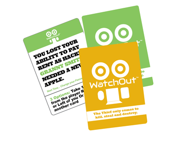 WatchOut™  Card Game 4-6 Players