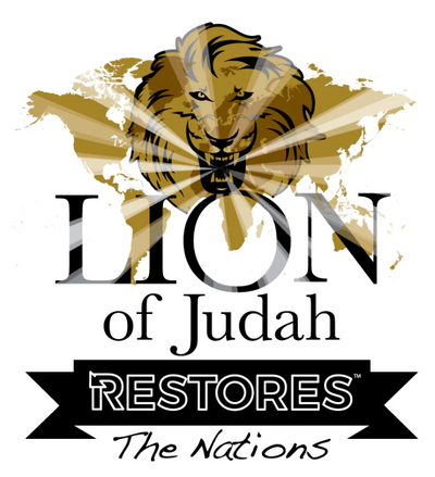 33 items of White Shirts with Graphic of Rediscover LION Of Judah Apparel Restores the Nations TM + DarkGrey Gold Lettering (TRN) with Chevy and CruZen Options